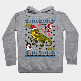 Dinosaurs Hate Christmas Hoodie